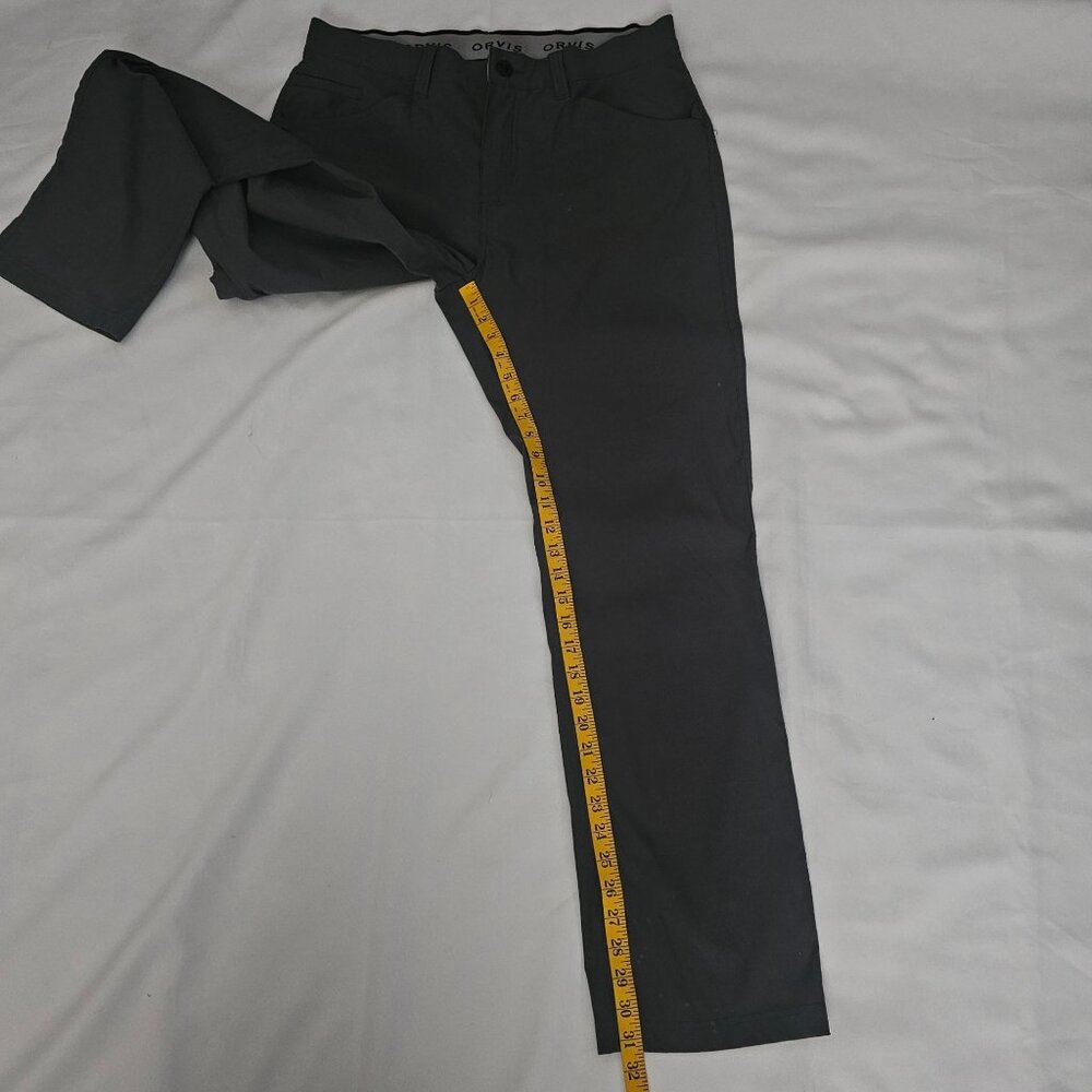 Orvis Classic Collection Lightweight 5 Pocket Trek Pant, Forged Iron Men's 36X32 - Picture 14 of 15